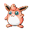 Wigglytuff front-facing sprite from Pokémon Sapphire