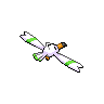 Wingull shiny back-facing sprite from Pokémon White 2