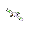 Wingull shiny front-facing sprite from Pokémon White 2