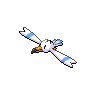 Wingull front-facing sprite from Pokémon Black