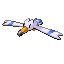 Wingull front-facing sprite from Pokémon Emerald