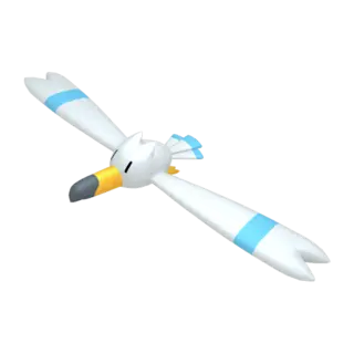Wingull front-facing sprite from Pokémon Shield