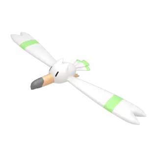 Wingull shiny front-facing sprite from Pokémon Shield