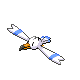 Wingull front-facing sprite from Pokémon Platinum