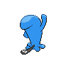 Wobbuffet back-facing sprite from Pokémon Black