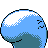 Wobbuffet back-facing sprite from Pokémon Crystal