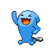 Wobbuffet front-facing sprite from Pokémon Pearl
