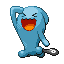Wobbuffet front-facing sprite from Pokémon Emerald