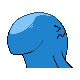 Wobbuffet back-facing sprite from Pokémon HeartGold