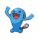 Wobbuffet front-facing sprite from Pokémon HeartGold