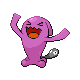 Wobbuffet shiny front-facing sprite from Pokémon HeartGold