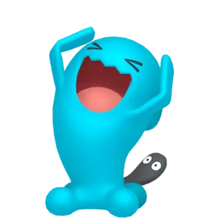 Wobbuffet front-facing sprite from Pokémon X
