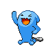 Wobbuffet front-facing sprite from Pokémon Platinum