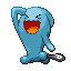 Wobbuffet front-facing sprite from Pokémon Ruby