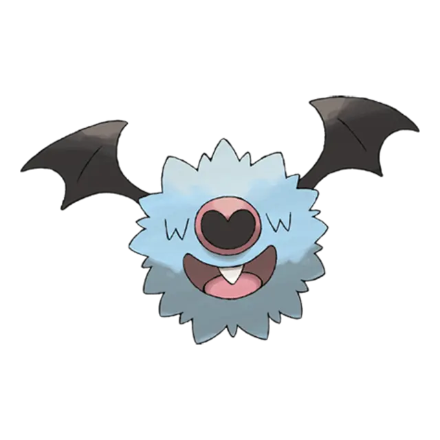 Woobat, the Bat Pokémon — Psychic/Flying-type Pokémon official artwork