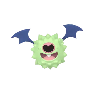 Woobat shiny front-facing sprite from Pokémon Sword