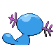 Wooper back-facing sprite from Pokémon Diamond