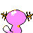 Wooper shiny back-facing sprite from Pokémon Gold
