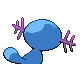 Wooper back-facing sprite from Pokémon SoulSilver