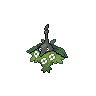 Wormadam front-facing sprite from Pokémon White 2