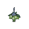 Wormadam shiny front-facing sprite from Pokémon White 2