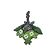 Wormadam front-facing sprite from Pokémon HeartGold