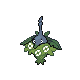 Wormadam shiny front-facing sprite from Pokémon Platinum