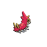 Wurmple back-facing sprite from Pokémon Black