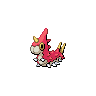 Wurmple front-facing sprite from Pokémon Black