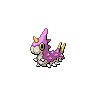 Wurmple shiny front-facing sprite from Pokémon Black