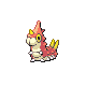 Wurmple front-facing sprite from Pokémon Diamond