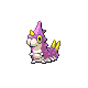 Wurmple shiny front-facing sprite from Pokémon Diamond