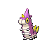 Wurmple shiny front-facing sprite from Pokémon SoulSilver