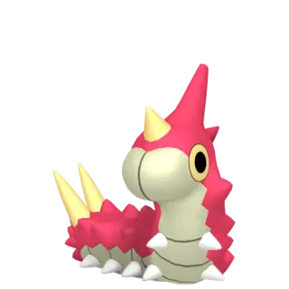Wurmple front-facing sprite from Pokémon Omega Ruby