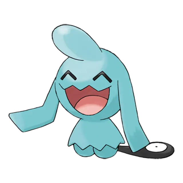 Wynaut, the Bright Pokémon — Psychic-type Pokémon official artwork