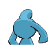 Wynaut back-facing sprite from Pokémon HeartGold