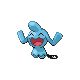 Wynaut front-facing sprite from Pokémon HeartGold