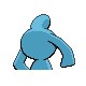 Wynaut back-facing sprite from Pokémon Platinum