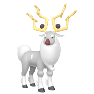 Wyrdeer front-facing sprite from Pokémon Legends: Arceus