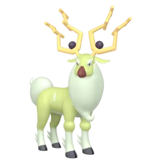Wyrdeer shiny front-facing sprite from Pokémon Legends: Arceus