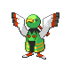 Xatu front-facing sprite from Pokémon Diamond