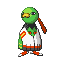 Xatu front-facing sprite from Pokémon Emerald