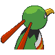 Xatu back-facing sprite from Pokémon Platinum