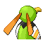Xatu shiny back-facing sprite from Pokémon Sapphire