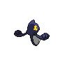 Yamask shiny back-facing sprite from Pokémon Black