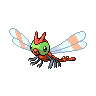 Yanma front-facing sprite from Pokémon White 2