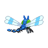 Yanma shiny back-facing sprite from Pokémon White 2