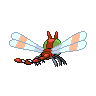 Yanma back-facing sprite from Pokémon Black