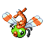 Yanma front-facing sprite from Pokémon Emerald