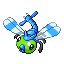 Yanma shiny front-facing sprite from Pokémon Emerald